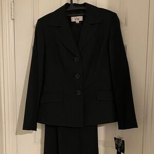 Le Suit Women's Dark Gray Blazer